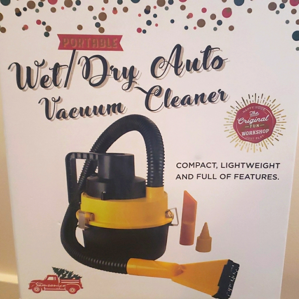Portable Small Wet/Dry Auto Vaccum Cleaner